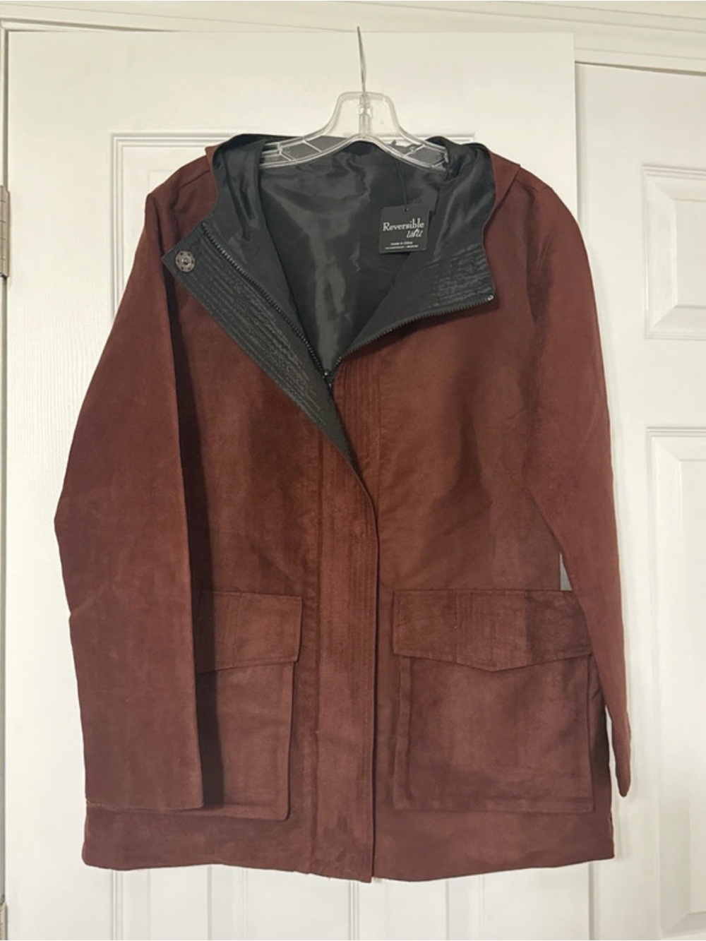 UBU Reversible Utility Style Lightweight Parka. Water resistant/packable Size M